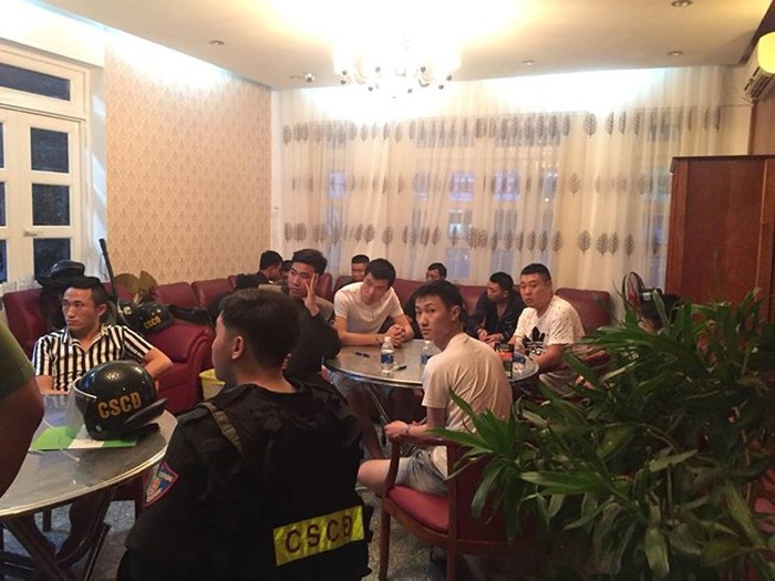 22 người Trung Quốc thuê biệt thự đánh bạc ở Vũng Tàu