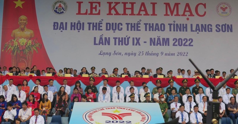 Lạng Sơn khai mạc Đại hội Thể dục thể thao lần thứ 9