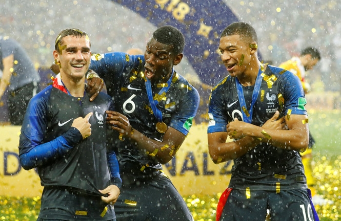 Nước mắt Croatia và nụ cười Pháp ở trận chung kết World Cup 2018