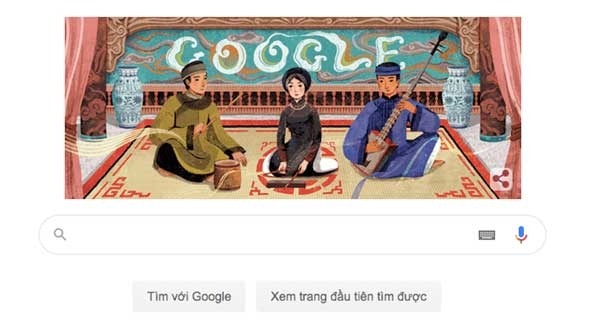 Google vinh danh ca trù Việt Nam nhân ngày tổ nghiệp