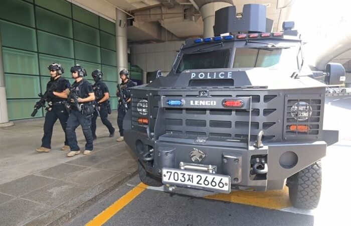 Hàn Quốc: Cảnh sát lục soát sân bay Jeju sau lời đe dọa tấn công