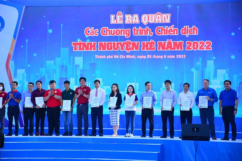 Tuổi trẻ TP Hồ Chí Minh ra quân các chương trình, chiến dịch tình nguyện hè